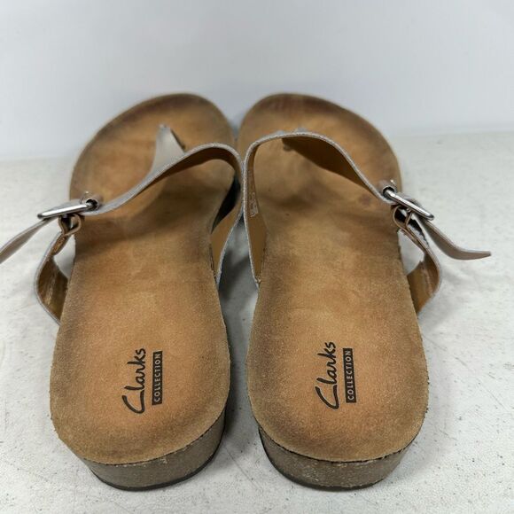 Clarks Ladies Sandals Slippers Size 11 - Picture 5 of 7